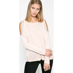 Only - Sweter. Szare bez kategorii ONLY, s, z wiskozy, z okrągłym kołnierzem. W wyprzedaży za 59,90 zł.