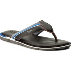 Klapki męskie: Japonki PEPE JEANS – Barrel Fabric PMS90050 Dk Brown 898