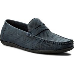 Mokasyny męskie: Mokasyny GINO LANETTI – MYL8054S-2 Granatowy