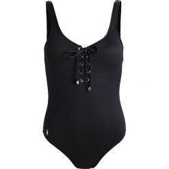 Stroje jednoczęściowe: Polo Ralph Lauren LACE FRONT MIO CLASSIC REM CUP Kostium kąpielowy black