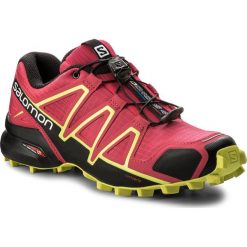Buty sportowe damskie: Buty SALOMON - Speedcross 4 W 398423 21 V0 Virtual Pink/Black/Sulphur Spring