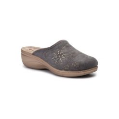 INBLU LY35T701. Szare kapcie damskie Inblu, z materiału. Za 69,99 zł.