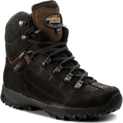 Trekkingi MEINDL - Gastein Lady Gtx GORE-TEX 7747 680240-1 Schwarz/Brown 01. Czarne trapery damskie MEINDL, z wełny, bez obcasa, bez zapięcia. W wyprzedaży za 689,00 zł.