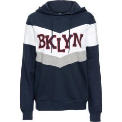 Bluza z kapturem bonprix ciemnoniebieski. Niebieskie bluzy damskie bonprix, z dzianiny, z kapturem. Za 89,99 zł.