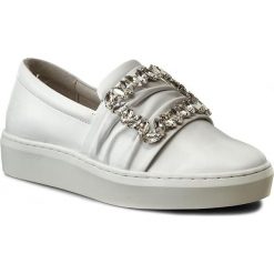 Creepersy damskie: Półbuty BRONX - 65928-M BX1049 White 04