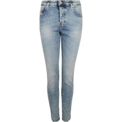 Diesel Jeansy "Babhila". Jeansy damskie Diesel, bez wzorów, z jeansu. Za 399,00 zł.