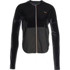 Puma STATEMENT Kurtka sportowa puma black. Czarne kurtki sportowe damskie marki Puma, xs, z elastanu. W wyprzedaży za 383,20 zł.