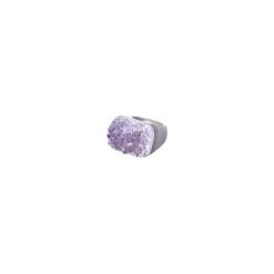 Pierścionek AMETIA - agat fioletowy. Fioletowe pierścionki damskie Cosmostones, z agatem. Za 329,00 zł.