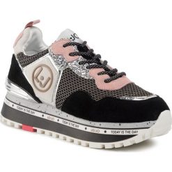 Sneakersy Liu Jo Maxi Alexa Running BXX051 PX071. Fioletowe półbuty damskie Liu Jo, bez wzorów, bez obcasa, bez zapięcia. W wyprzedaży za 449,00 zł.