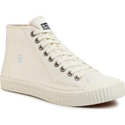 Sneakersy G-STAR RAW - Rovulc Hb Mid D04356-8715-110 White. Białe sneakersy męskie G-Star RAW, na co dzień, bez wzorów, z tworzywa sztucznego, klasyczne, bez zapięcia. Za 339,00 zł.