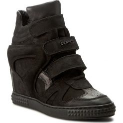 Sneakersy CARINII - B3953 360-E50-000-B88. Czarne półbuty damskie marki Carinii, ze skóry. Za 479,00 zł.