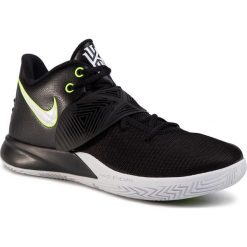 Buty NIKE - Kyrie Flytrap III BQ3060 001 Black/White/Volt. Czarne półbuty męskie Nike, na co dzień, bez wzorów, ze skóry ekologicznej, bez zapięcia. Za 379,00 zł.