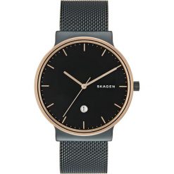 Skagen ANCHER Zegarek black. Szare, analogowe zegarki męskie marki Fossil. Za 879,00 zł.