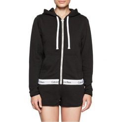 Calvin Klein Bluza damska Sweatshirt QS5667E-001 czarna (Rozmiar L). Czarne bluzy damskie Calvin Klein, l, bez wzorów, bez rękawów, z kapturem. W wyprzedaży za 284,00 zł.