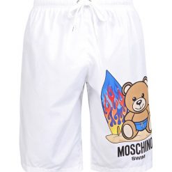 Kąpielówki męskie: MOSCHINO SWIM Szorty kąpielowe white