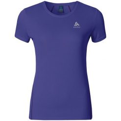 Odlo Koszulka T-shirt s/s SHAILA granatowa r. XL. Niebieskie topy sportowe damskie marki Odlo, s. Za 99,95 zł.