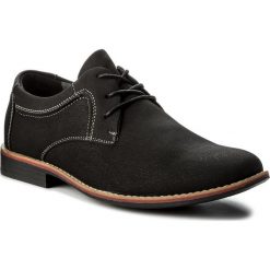 Półbuty OTTIMO - M16SS025-4 Czarny. Czarne półbuty męskie marki Ottimo, na co dzień, bez wzorów, ze skóry ekologicznej, eleganckie, bez zapięcia. Za 99,99 zł.