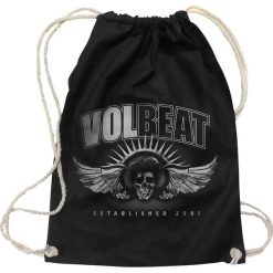 Volbeat Dark Skullwing Torba treningowa czarny. Czarne torebki klasyczne damskie Volbeat. Za 54,90 zł.