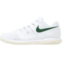 Buty sportowe damskie: Nike Performance AIR ZOOM VAPOR X CPT Obuwie do tenisa Indoor white/gorge green/light cream/metallic gold
