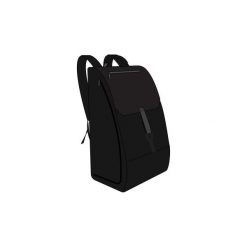 Torba fitness 30L. Czarne plecaki męskie DOMYOS, bez wzorów, z poliesteru, sportowe. Za 99,99 zł.