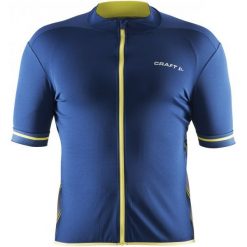 Craft Koszulka Rowerowa Męska Classic Dark Blue L. Niebieskie odzież rowerowa męska Craft, l. W wyprzedaży za 129,00 zł.