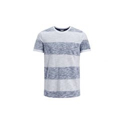 T-shirty z krótkim rękawem Jack Jones 12135648 STRIPY. Niebieskie t-shirty męskie Jack & Jones, m, bez wzorów, bez kołnierzyka, krótkie. Za 46,07 zł.
