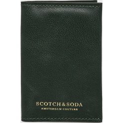 Scotch & Soda - Portfel skórzany. Zielone portfele męskie marki Scotch & Soda, ze skóry. Za 129,90 zł.