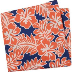 Poszetka w Kwiatki, Florystyczny Wzór, Pomarańczowa POSZALTS0037. Pomarańczowe poszetki męskie Alties, w kwiaty, eleganckie. Za 27,00 zł.