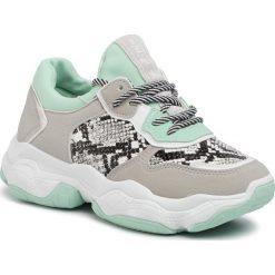 Sneakersy DEEZEE - WSD10024 Green. Zielone półbuty damskie DeeZee, ze skóry ekologicznej. Za 99,99 zł.