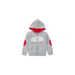 Bluza chłopięca z kapturem. Szare bluzy chłopięce rozpinane marki TXM, z kapturem. Za 29,99 zł.