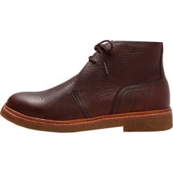 Buty zimowe męskie: Polo Ralph Lauren SOFT MILLED PULL UP KARLYLE Botki sznurowane deep saddle tan