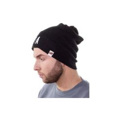 Czapki męskie: Czapka męska typu beanie z haftem