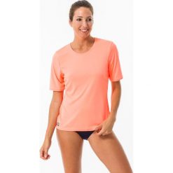 Koszulka UV krótki rękaw WATER T SHIRT damska. Niebieskie topy damskie OLAIAN, m, bez wzorów, z poliesteru, z krótkim rękawem. Za 19,99 zł.