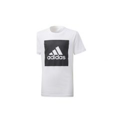 Bluzki dziewczęce z krótkim rękawem: T-shirty z krótkim rękawem Dziecko adidas Koszulka Essentials Logo