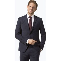 Finshley & Harding - Męska marynarka od garnituru modułowego – Black Label – Tylor, niebieski. Niebieskie marynarki męskie marki Finshley & Harding, m, w kratkę, eleganckie. Za 279,95 zł.