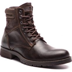 Trapery JACK&JONES - Jfwzachary 12137902 Brown Stone. Pomarańczowe bez kategorii marki Jack&Jones, ze skóry. W wyprzedaży za 249,00 zł.