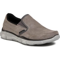 Półbuty SKECHERS - Mind Game 51502/CHAR Charcoal. Szare półbuty męskie Skechers, na co dzień, bez wzorów, ze skóry, bez zapięcia. Za 319,00 zł.
