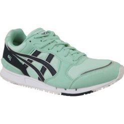 Asics Gel-Classic H6G1N-7650 buty sneakers, buty sportowe damskie zielone 39,5. Zielone buty sportowe damskie Asics lifestyle, bez wzorów, z tkaniny, sportowe, do biegania. W wyprzedaży za 219,99 zł.