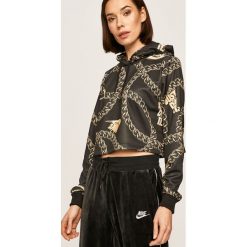 Nike Sportswear - Bluza. Białe bluzy damskie Nike Sportswear, s, bez wzorów, z poliesteru, bez rękawów, z kapturem. W wyprzedaży za 229,90 zł.