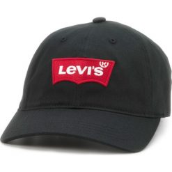 Levi's Czapka z daszkiem Czarny. Czarne czapki damskie Levi's®, bez wzorów, z elastanu. Za 137,95 zł.