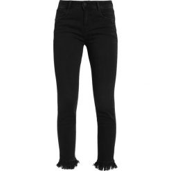 Rurki damskie: Morgan Jeansy Slim Fit noir