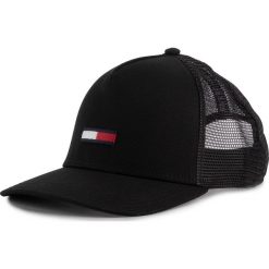 Czapka z daszkiem TOMMY JEANS - Tjm Trucker Flag Cap AM0AM04920 002. Czarne czapki męskie Tommy Jeans, bez wzorów, z bawełny. Za 179,00 zł.