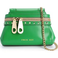 Twin-Set Torebka "Mini Borsa". Torebki worki damskie Twin Set, w paski, ze skóry, bez dodatków. Za 399,00 zł.
