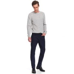 Spodnie długie męskie regular, 5pocket. Spodnie męskie Top Secret, na co dzień, s, w paski, eleganckie, długie. Za 89,99 zł.