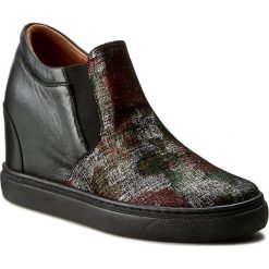 Sneakersy BALDACCINI - 796500-D15 Czarny/Nowe Róże Jan. Czarne półbuty damskie Baldaccini, ze skóry. W wyprzedaży za 219,00 zł.