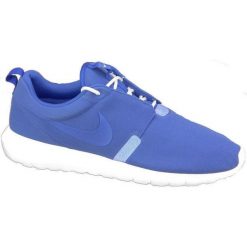Nike Rosherun 631749-441 46 Niebieskie. Niebieskie buty sportowe męskie Nike, z tkaniny, bez zapięcia. W wyprzedaży za 259,99 zł.