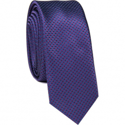 Krawat KWGS001641. Czerwone krawaty męskie marki Giacomo Conti, w kropki, z mikrofibry, eleganckie. Za 69,00 zł.