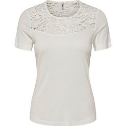 ONLY Damska bluzka Alba S / S Crochet Mix Top Jrs Cloud Dancer (rozmiar S). Koszulki damskie ONLY, s, bez wzorów, z koronki, bez kołnierzyka. W wyprzedaży za 46,00 zł.