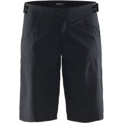 Craft Szorty Dust Xt, Czarne, L. Czarne spodenki sportowe damskie marki Craft, l, bez wzorów, z materiału, sportowe, krótkie, rowerowe. W wyprzedaży za 199,00 zł.