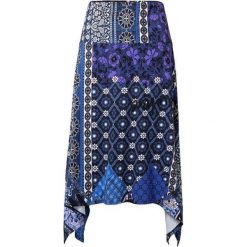 Desigual Spódnica damska Fal Katherine Navy 19SWFK14 5000 (rozmiar L). Niebieskie spódniczki damskie Desigual, l, bez wzorów. W wyprzedaży za 134,00 zł.
